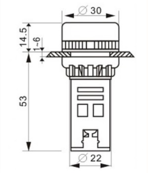 蜂鸣器尺寸图